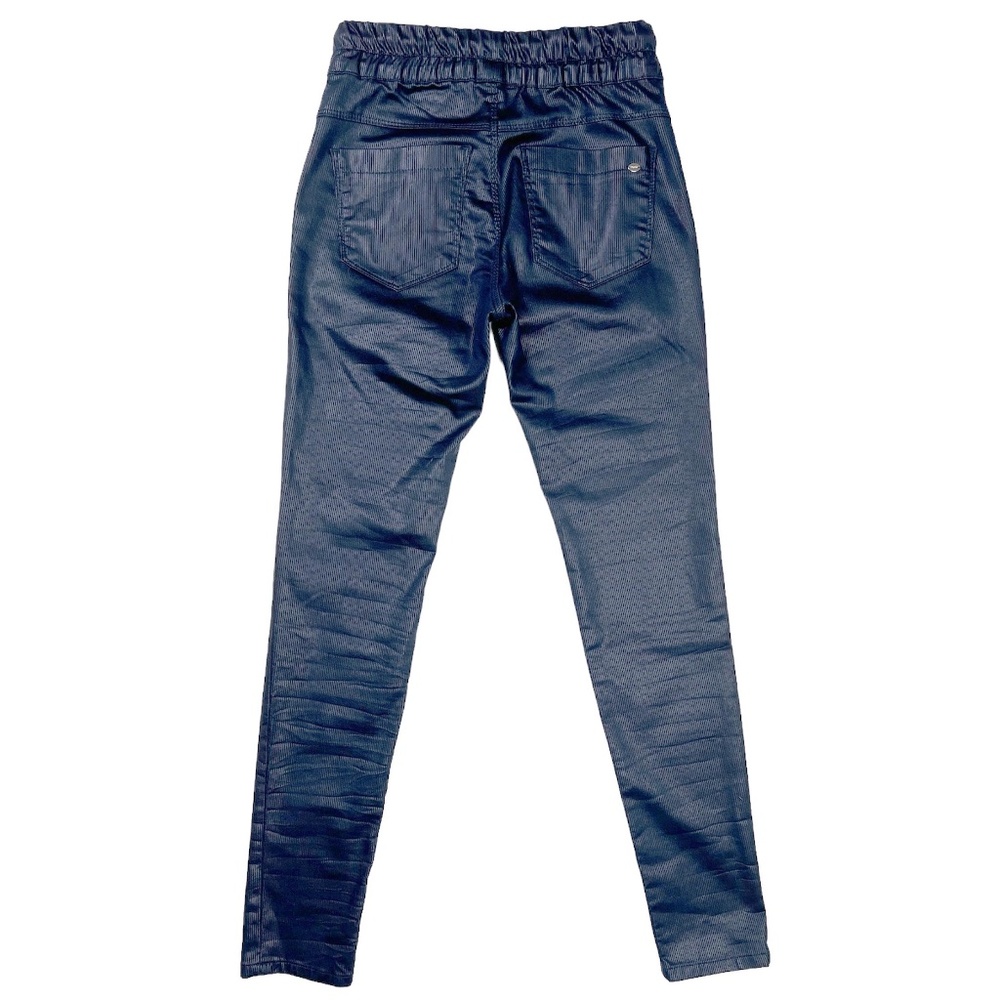 Bevy Flog Shely Drawstring Pants In Blue Stripe S… - image 6